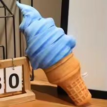 Squishy Blueberry Ice Cream Plush