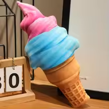 Two Tone Squishy Ice Cream Plush