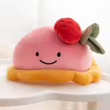 Cute Strawberry Tart Plush