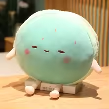 Cute Blue Macaron Plush