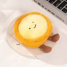 Happy Egg Tart Plush