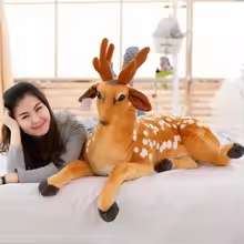 Cute Lifelike Deer Plush