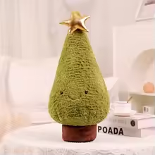 Fluffy Happy  Christmas Tree Plush