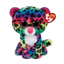 Kawaii Big Eyes Colorful Jaguar Plush