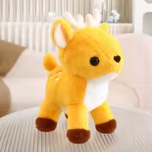 Cute Yellow Sika Deer Plush