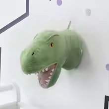 Dino Head Wall Plush