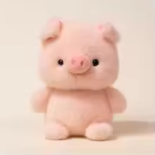 Fluffy Little Pig Plush