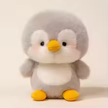Fluffy Little Penguin Plush
