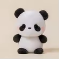 Fluffy Little Panda Plush