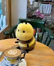 Cute Happy Bee Plush