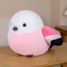 Pink Fat Sparrow Plush