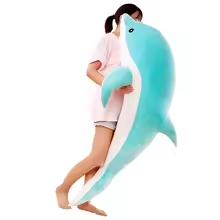 Big Blue Dolphin Plush