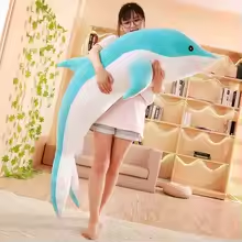 Big Blue Dolphin Plush