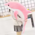 Big Pink Dolphin Plush