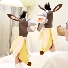 Funny Banana Donkey Plush
