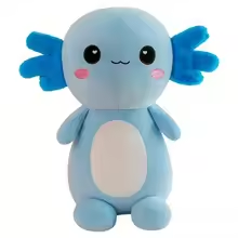 Kawaii Standing Blue Axolotl Plush