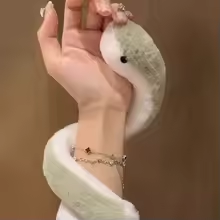 Fluffy Little Snake Plush