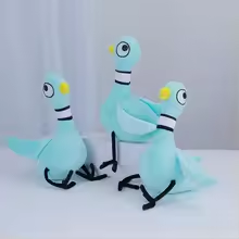Funny Blue Pigeon Plush