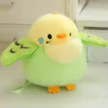 Cute Mini Green Parrot Plush