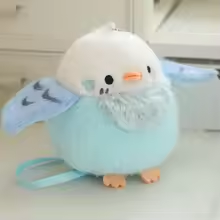 Cute Mini Blue Parrot Plush