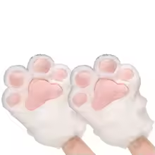 Fluffy White Paws