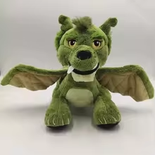 Green One Tooth Dragon Plush