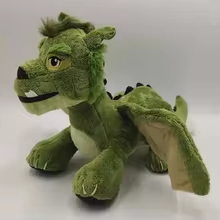 Green One Tooth Dragon Plush