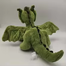 Green One Tooth Dragon Plush