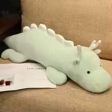 Long Green Dragon Plush