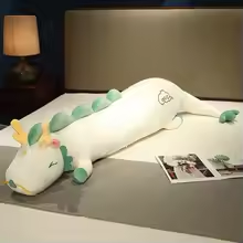 White & Jade Lucky Dragon Plush