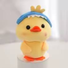 Dino Headed Mini Duck Plush