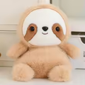 Fluffy Mini Sloth Plush