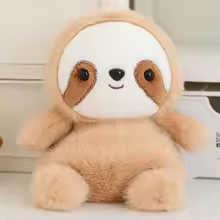 Fluffy Mini Sloth Plush