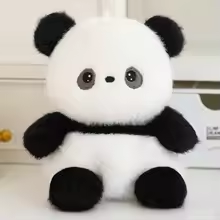 Fluffy Mini Panda Plush