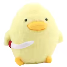 Cute Menacing Duck Plush