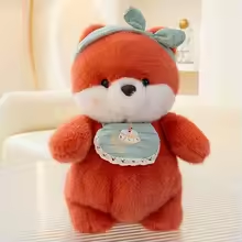 Birthday Fluffy Fox Plush