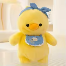 Birthday Fluffy Duck Plush