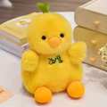 Fuzzy Yellow Chicken Plush