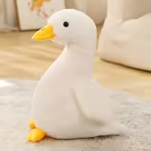 Cute White Goose Plush