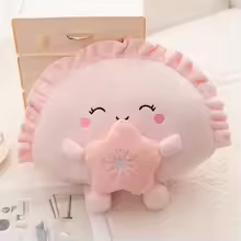 Cute Sakura Dumpling Plush