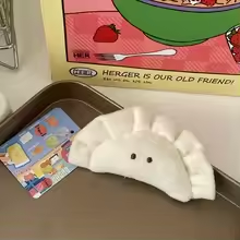 Soft Dumpling Keychain Plush