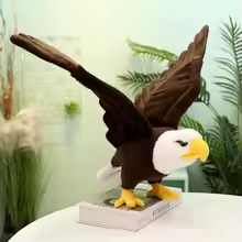 Lifelike Big Eagle Plush