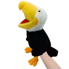 Fluffy Eagle Puppet