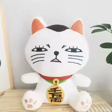 Lucky Cat Squishy Plush