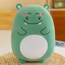 Long Squishy Hippo Plush