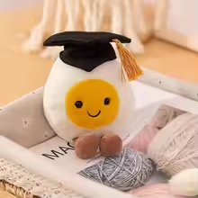 Graduation Cute Egg Plush