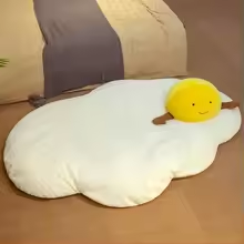 Kawaii Sunny Egg Carpet