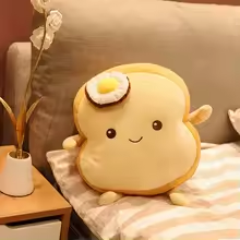 Big White Bread Toast Plush
