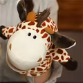 Kawaii White Giraffe Puppet