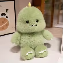 Fluffy Baby Dino Plush